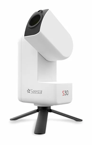 ZWO Seestar S30, seen at an angle, view 3