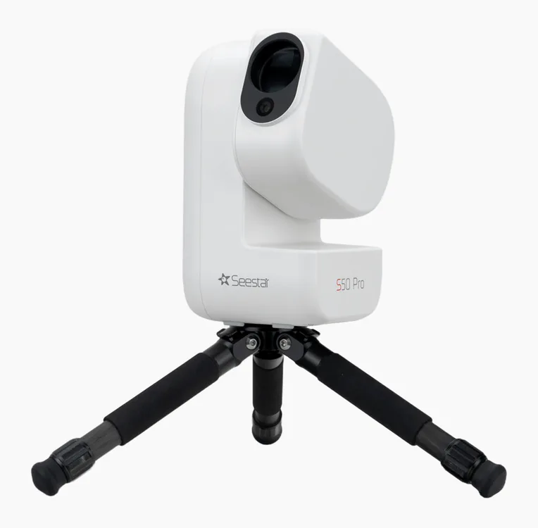 ZWO Seestar S50 Pro, seen at an angle, view 2