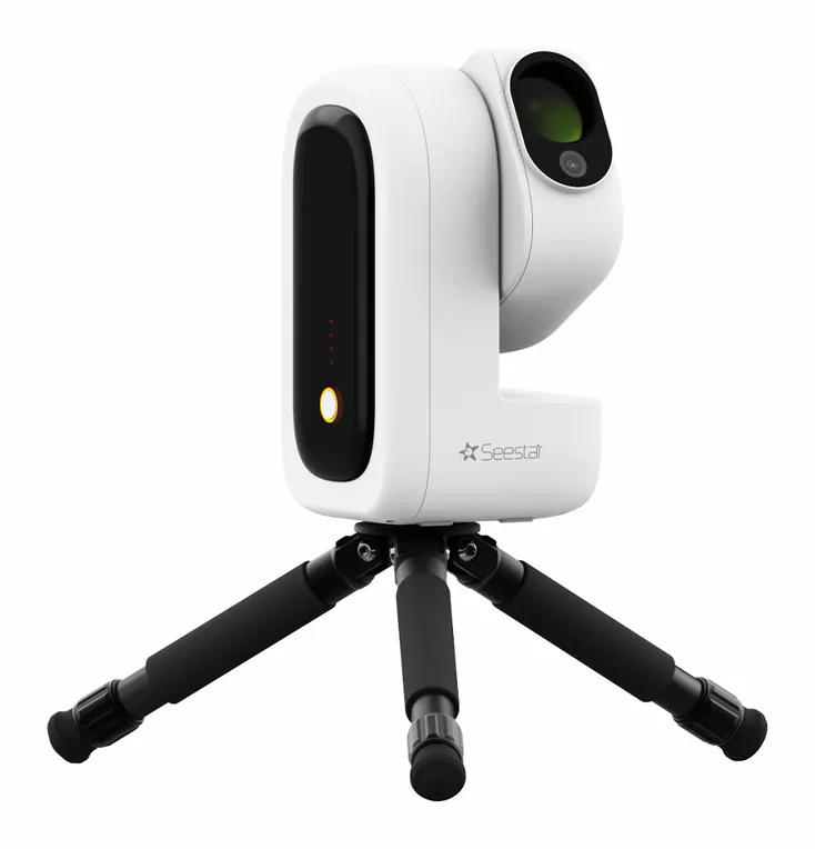 ZWO Seestar S50 Pro, seen at an angle, view 3