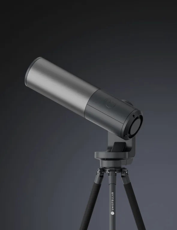 Unistellar eQuinox 2, seen at an angle, view 2