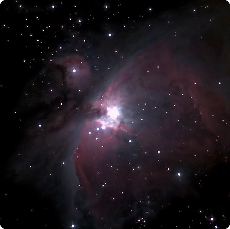 Unistellar Odyssey Pro, with a sample night sky image, view 4
