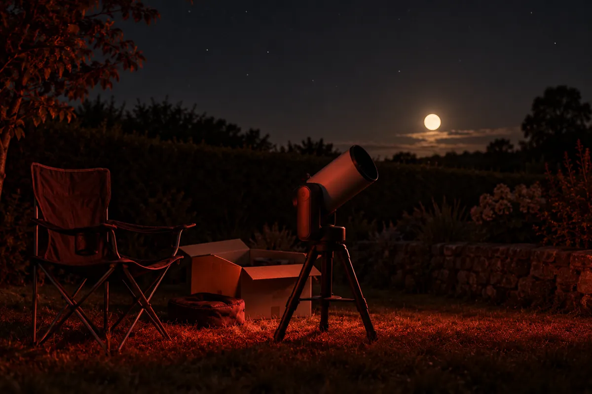 A first smart telescope